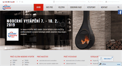 Desktop Screenshot of modernivytapeni.cz